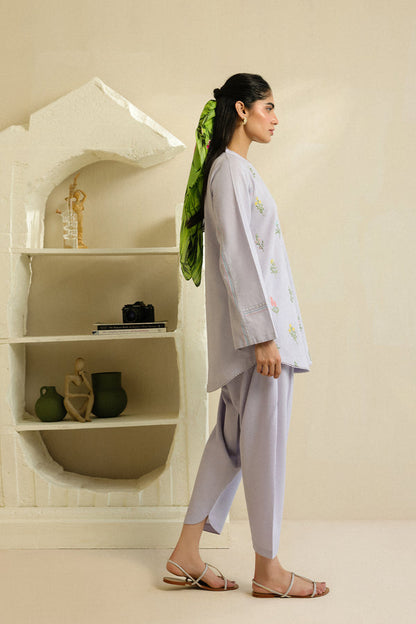 Sahar | Pre Essential Emb Edit | Iris Glow - Ladies Clothes - Maria Faisal