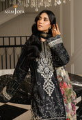 Asim Jofa | Summer Rhapsody | AJMCH-12 EMBROIDERED LAWN - Ladies Clothes - Maria Faisal