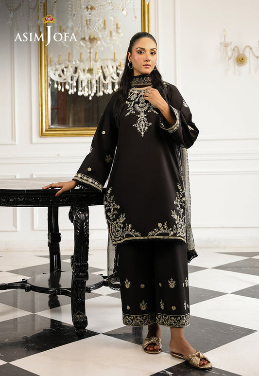 Asim Jofa | Summer Rhapsody | AJMCH-09 EMBROIDERED CAMBRIC - Ladies Clothes - Maria Faisal