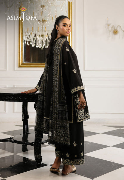 Asim Jofa | Summer Rhapsody | AJMCH-09 EMBROIDERED CAMBRIC - Ladies Clothes - Maria Faisal