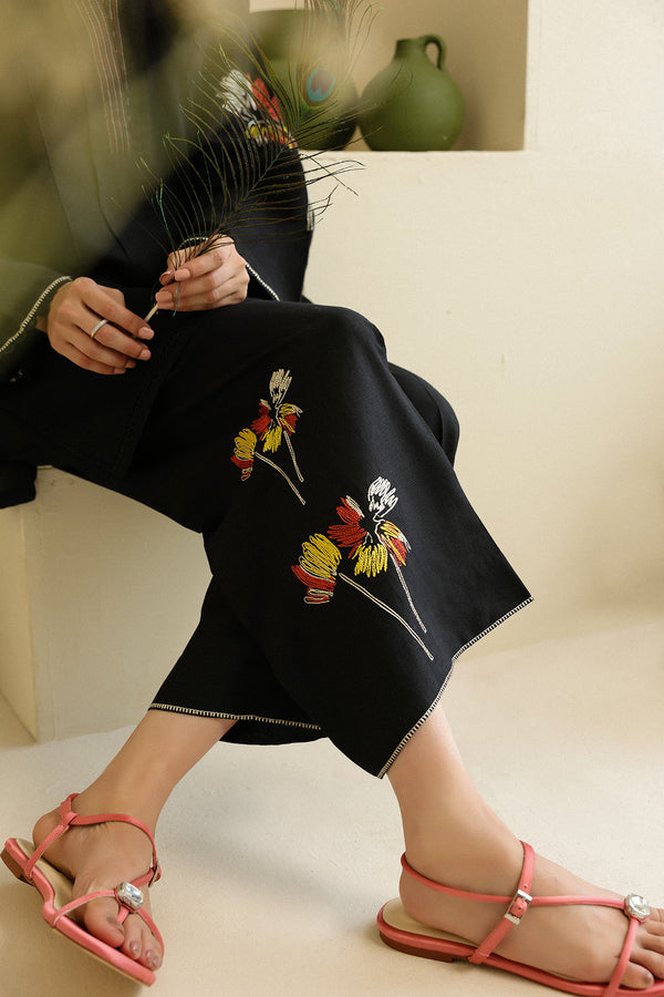 Sahar | Pre Essential Emb Edit | Night Jasmine - Ladies Clothes - Maria Faisal