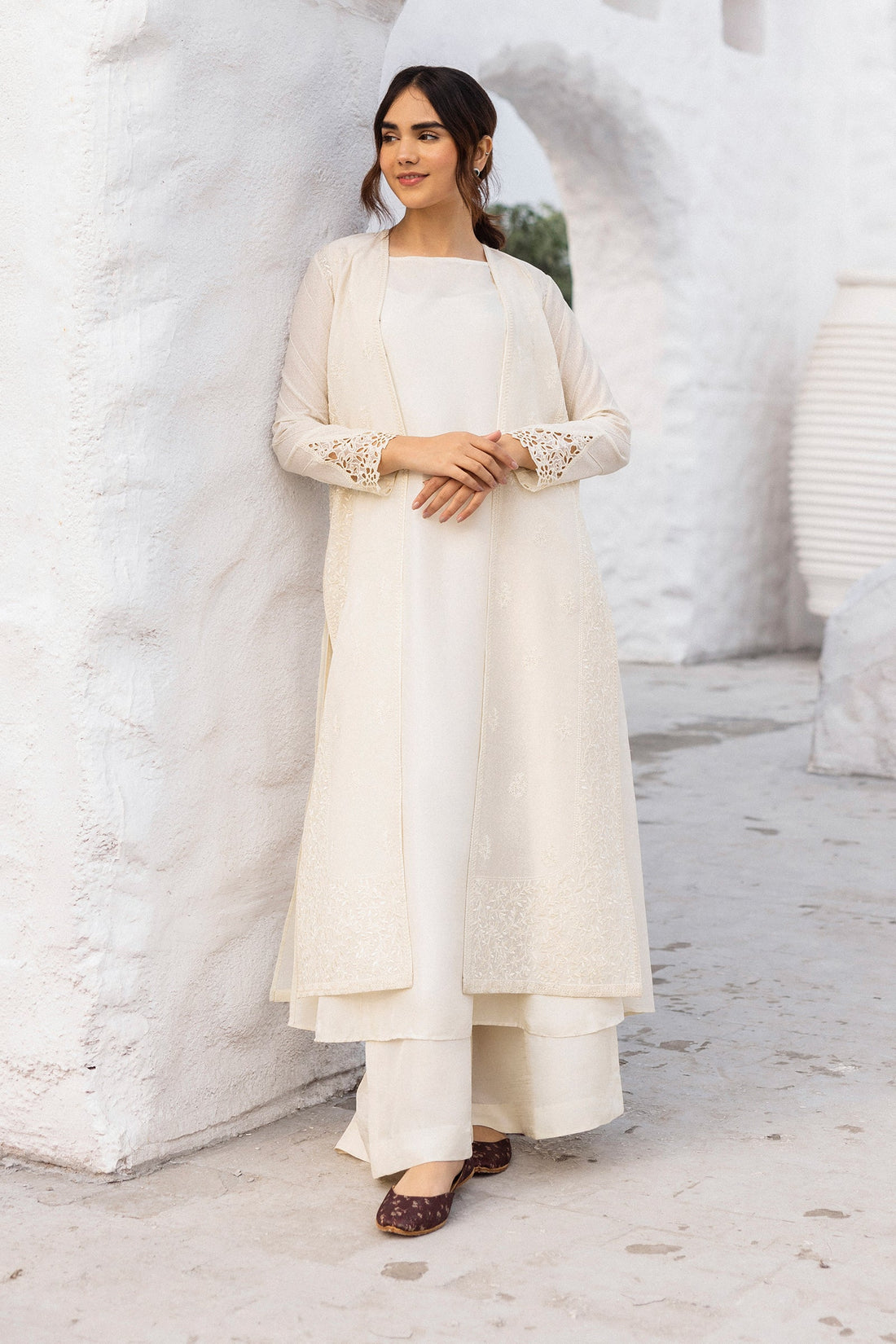 Erum Khan | Ramadan Edition | Amani - Designer Dress with Intricate embroidery and embellishments. Shop elegent wedding dress at Maria Faisal.