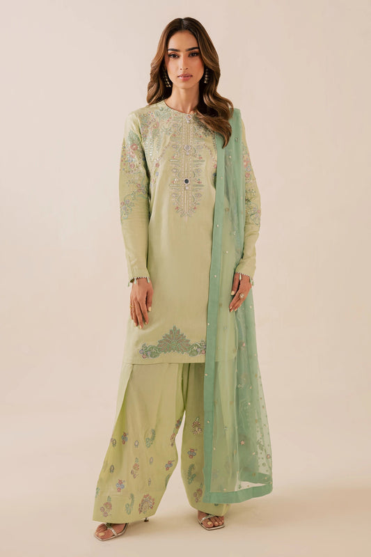Nureh | Fancy Formal | NP-746 - Formal Dress - available at Maria Faisal in UK and USA.