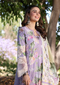 Elaf Premium | Prints Chikankari 24 | 03A LILAC LAMOUR - Waniyas