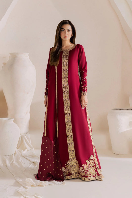 Vanya | Solana Luxe Pret | FF-81 - Luxury Dress - available at Maria Faisal in UK and USA.