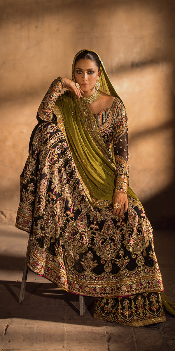 Erum Khan | Jahan Wedding Formals | LEELA - Wedding Dress - Maria Faisal