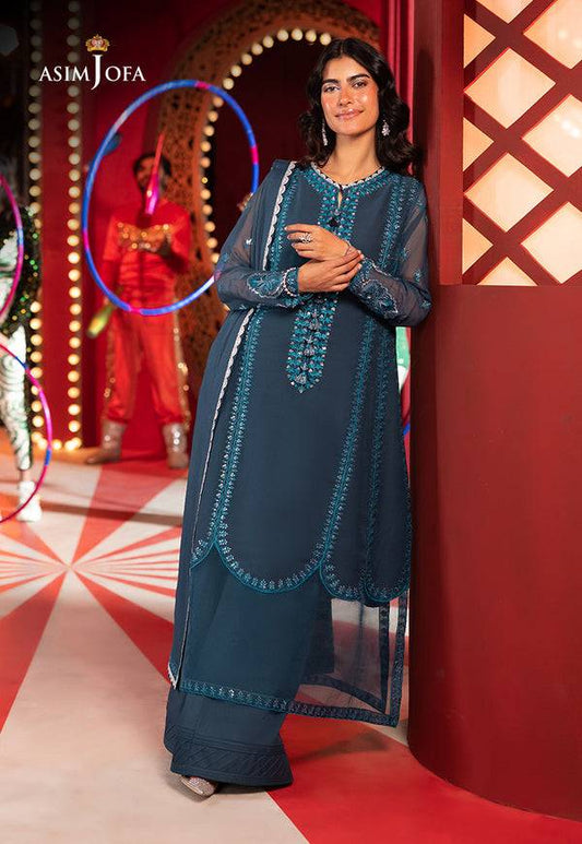 Asim Jofa | Festive Collection 25 | New AJLF-14 by Maria Faisal - Registered Vendor of : Asim Jofa - type : Ladies Clothes - 100% original wedding dresses