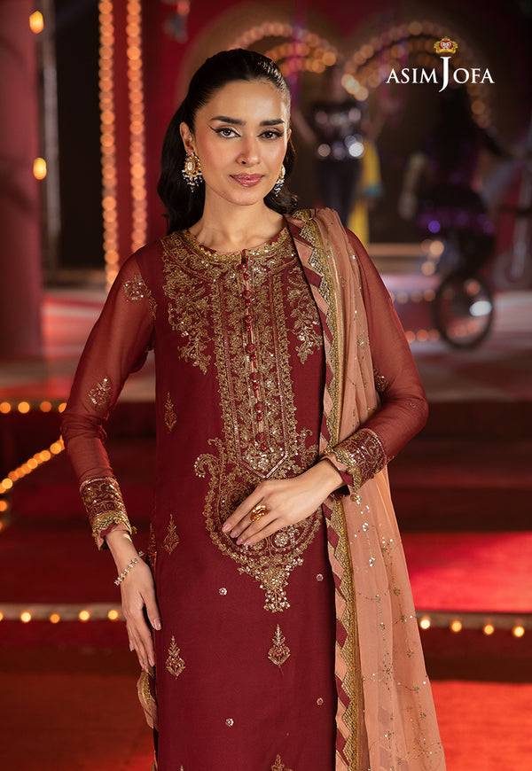 Asim Jofa | Festive Collection 25 | AJLF-05 by Maria Faisal - Registered Vendor of : Asim Jofa - type : Ladies Clothes - 100% original wedding dresses