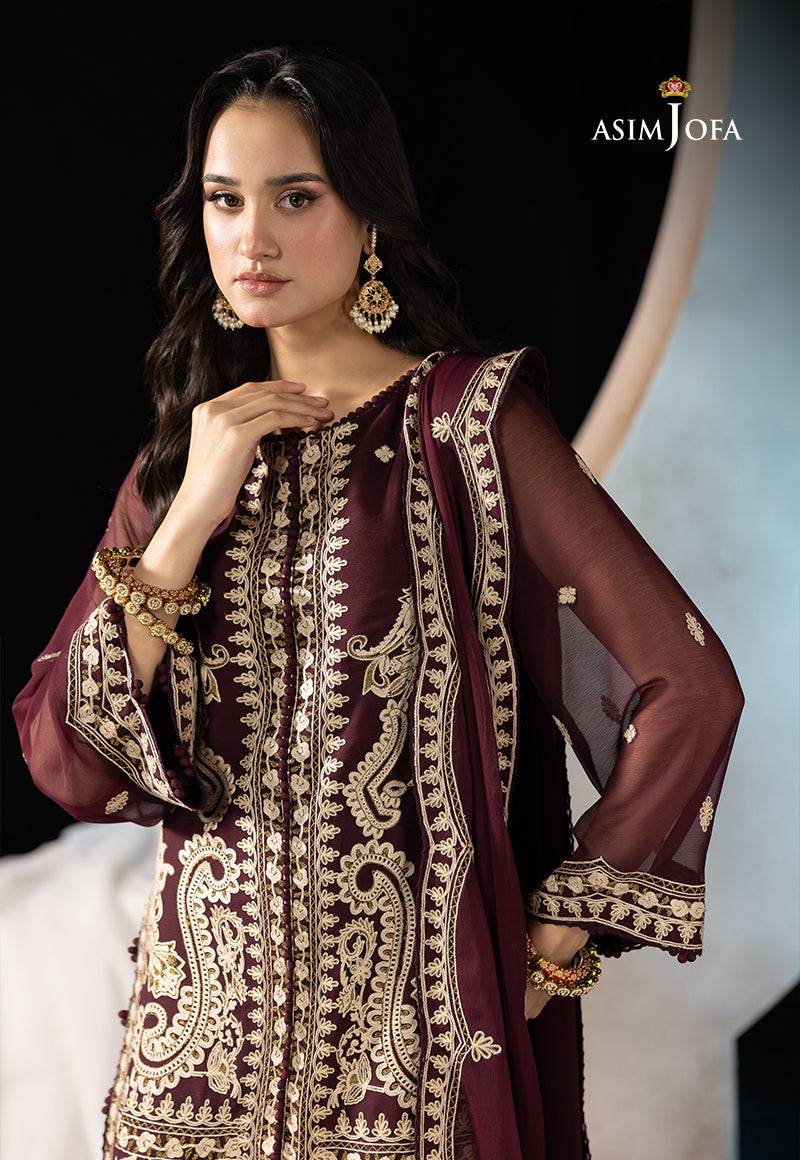 Asim Jofa | Festive Collection 25 | AJLLF-19 by Maria Faisal - Registered Vendor of : Asim Jofa - type : Ladies Clothes - 100% original wedding dresses