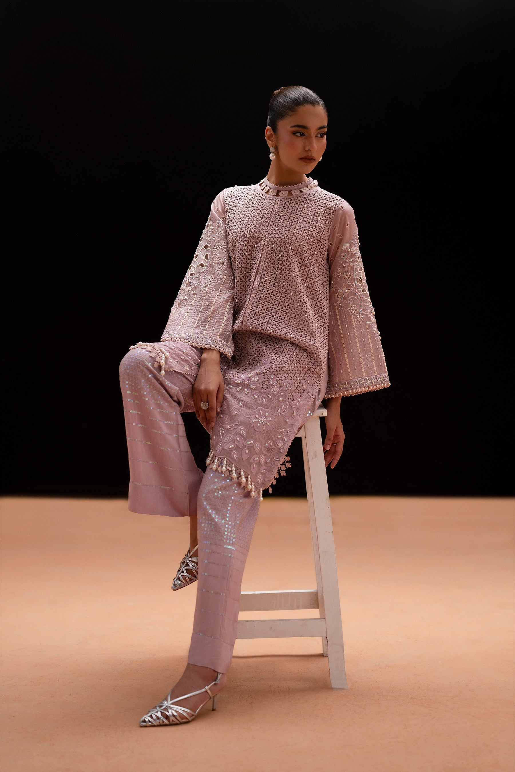 Naqshi | Poetique Party Wears | Gigil - Formal Dress - available at Maria Faisal in UK and USA.
