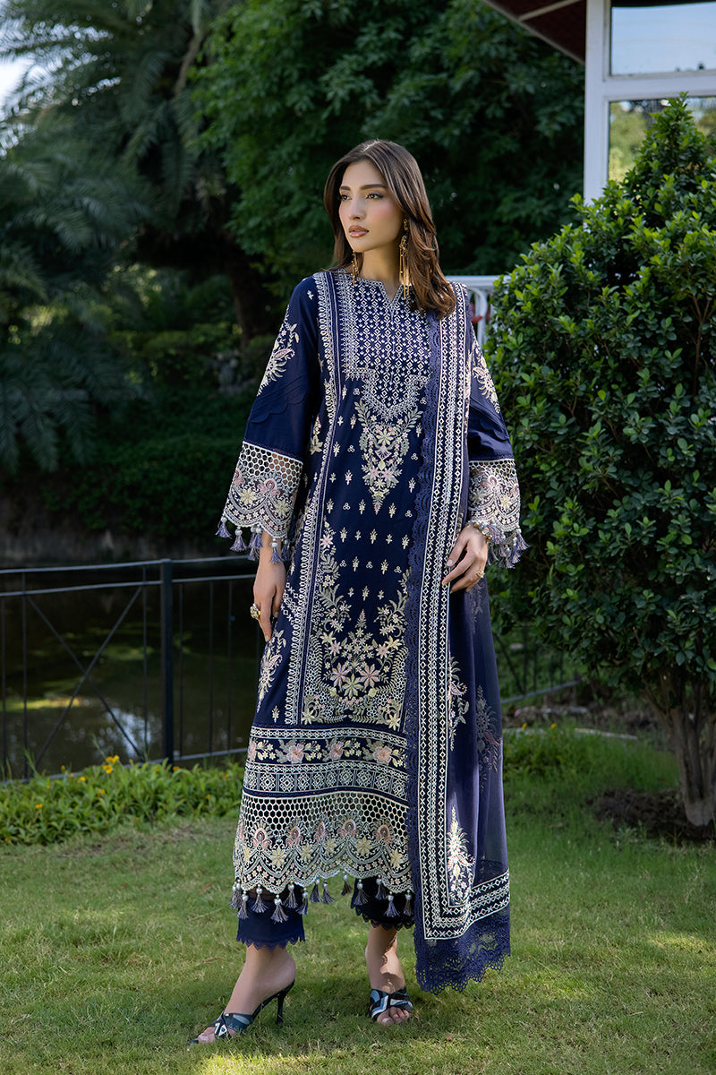 Raeesa Premium | Amani Lawn 26 | AM-002 ZENVY - Casual Dress - available at Maria Faisal in UK and USA.