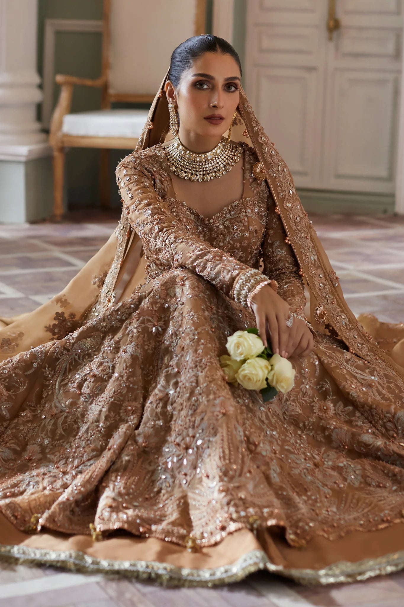 Elan | Wedding Formals | ZARIN (EC23-03) - Bridal Dress - available at Maria Faisal in UK and USA.