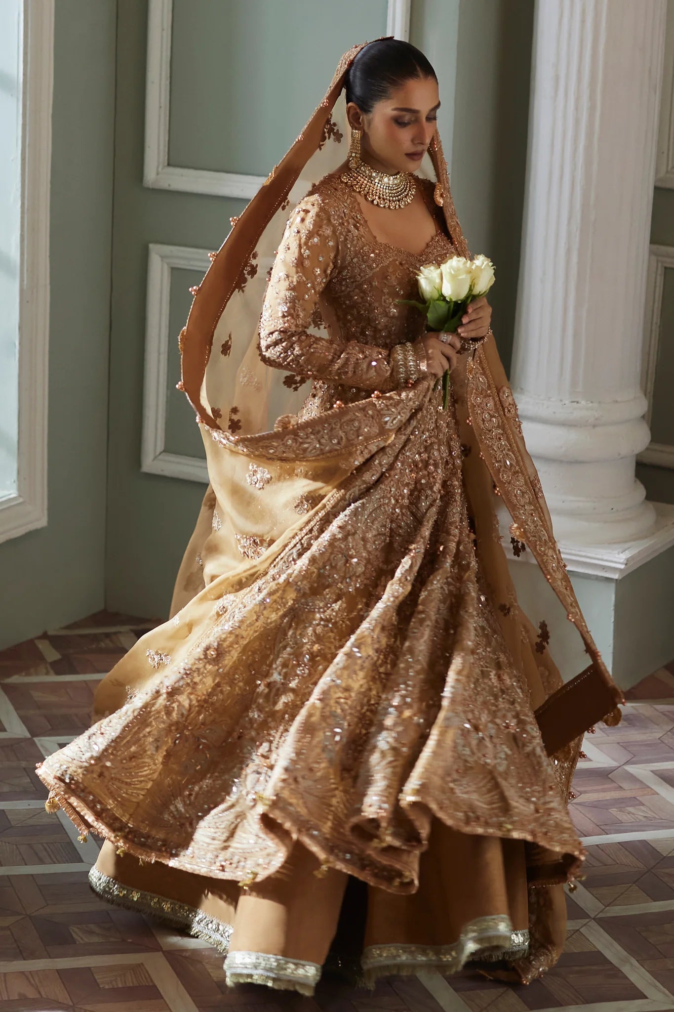 Elan | Wedding Formals | ZARIN (EC23-03) - Bridal Dress - available at Maria Faisal in UK and USA.