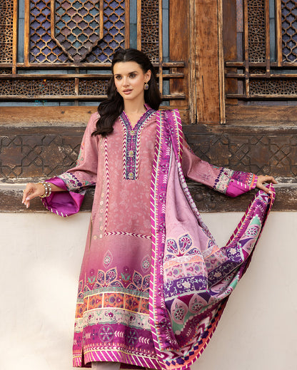 Mushq | Nirvana Printed Silk | Stella Song - Ladies Clothes - Maria Faisal