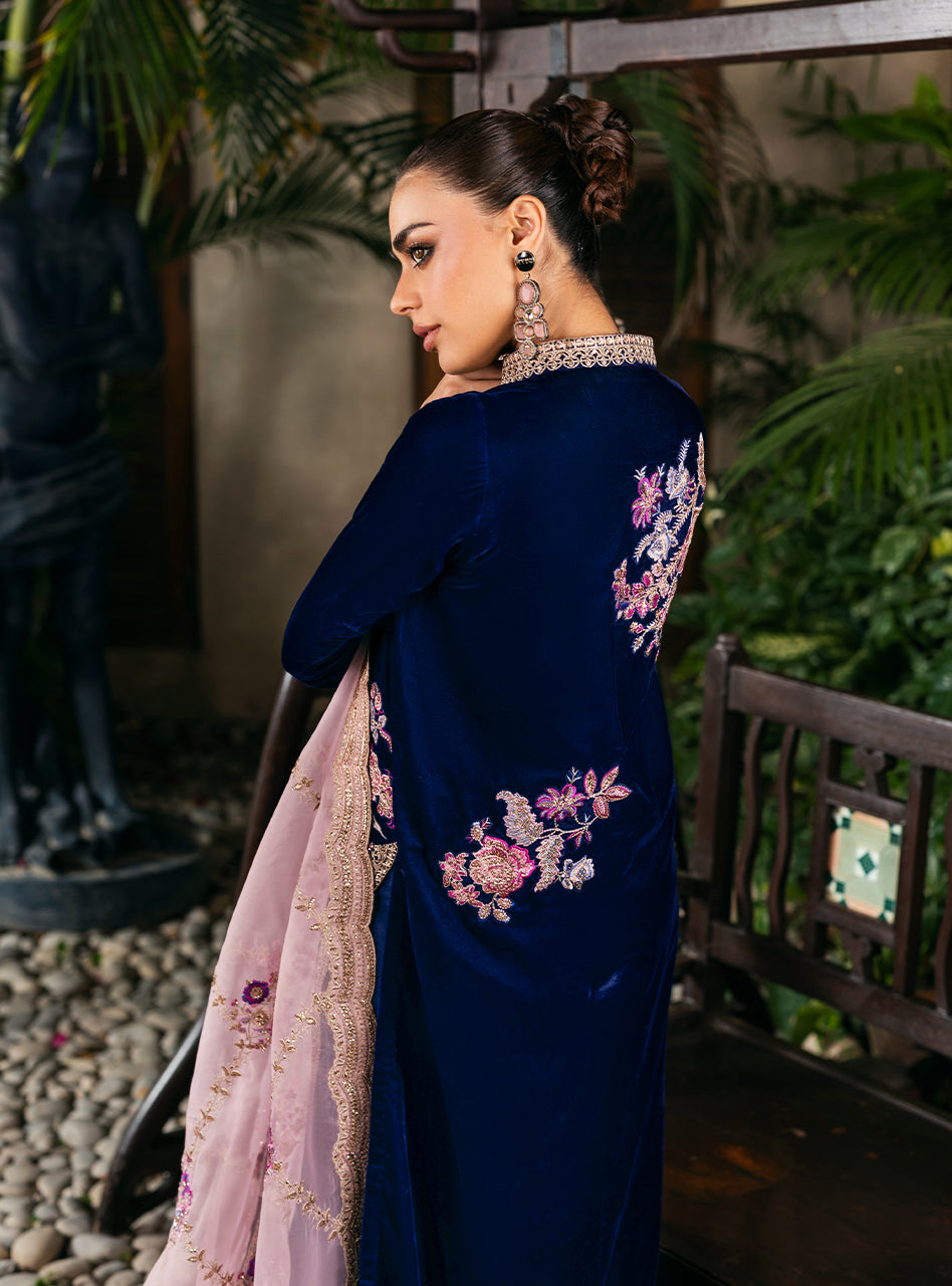 Zainab Chottani | Velvet 25 | Meher - Formal Dress - available at Maria Faisal in UK and USA.