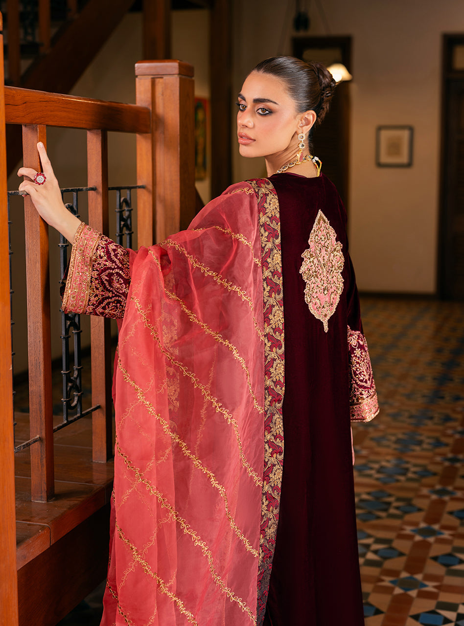 Zainab Chottani | Velvet 25 | Aima - Formal Dress - available at Maria Faisal in UK and USA.