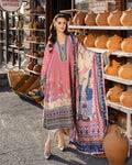 Mushq | Nirvana Printed Silk | Meridian Bloom - Ladies Clothes - Maria Faisal