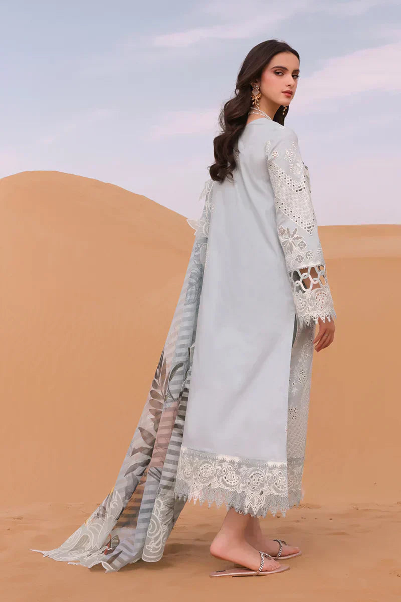 Qalamkar | Chikankari Eid Edit 24 | KM-06 APOLLINE - Waniyas