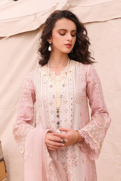 Qalamkar | Chikankari Eid Edit 24 | KM-03 AOIFE - Waniyas