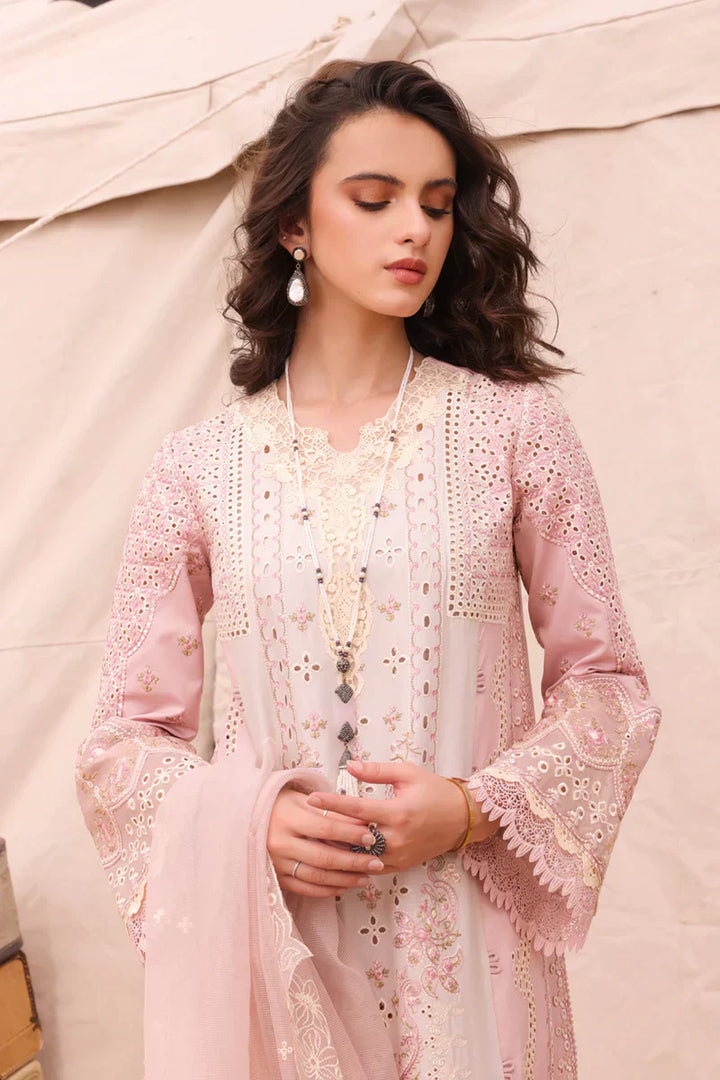 Qalamkar | Chikankari Eid Edit 24 | KM-03 AOIFE - Waniyas