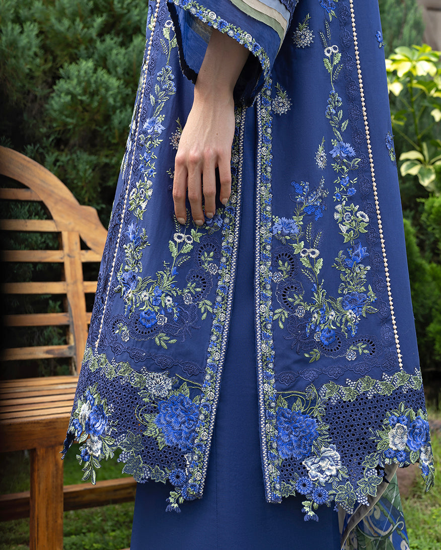Esmel | Mon Tresor Luxe Lawn 26 | Ete - Luxury Dress - available at Maria Faisal in UK and USA.
