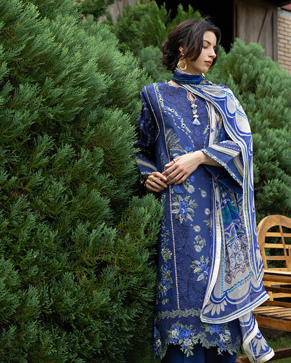 Esmel | Mon Tresor Luxe Lawn 26 | Ete - Luxury Dress - available at Maria Faisal in UK and USA.