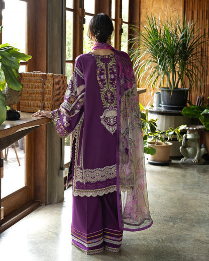 Esmel | Mon Tresor Luxe Lawn 26 | Aura - Luxury Dress - available at Maria Faisal in UK and USA.