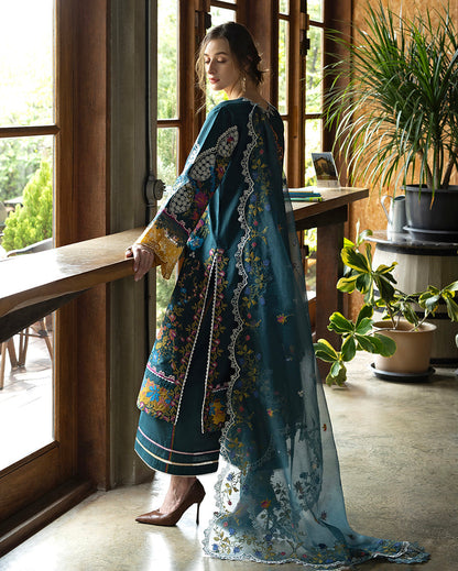 Esmel | Mon Tresor Luxe Lawn 26 | Lumi - Luxury Dress - available at Maria Faisal in UK and USA.