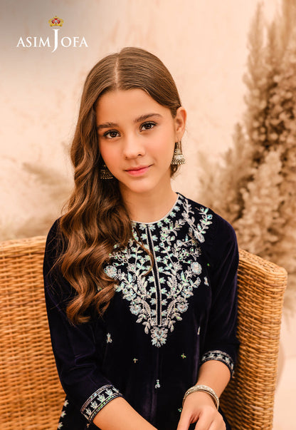 Asim Jofa | Velvet Edit | AJKV-02 - Ladies Clothes 