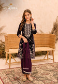 Asim Jofa | Velvet Edit | AJKV-08 - Ladies Clothes 