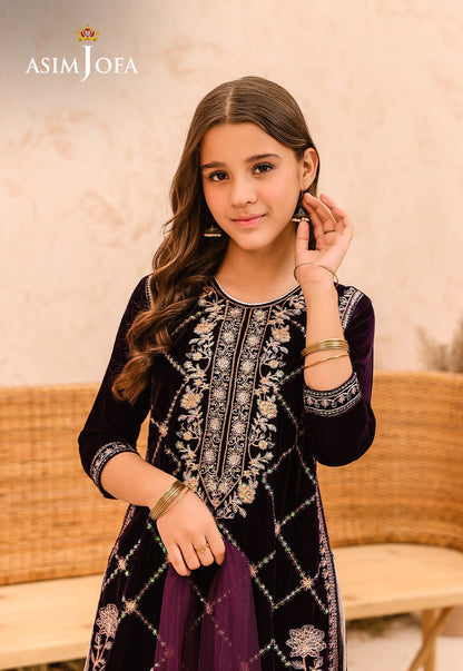 Asim Jofa | Velvet Edit | AJKV-08 - Ladies Clothes 