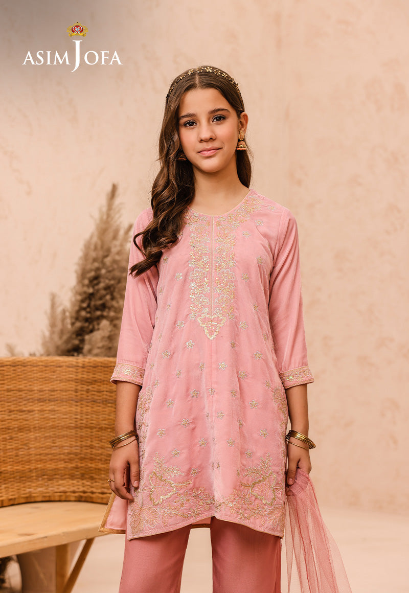 Asim Jofa | Velvet Edit | AJKV-09 - Ladies Clothes 