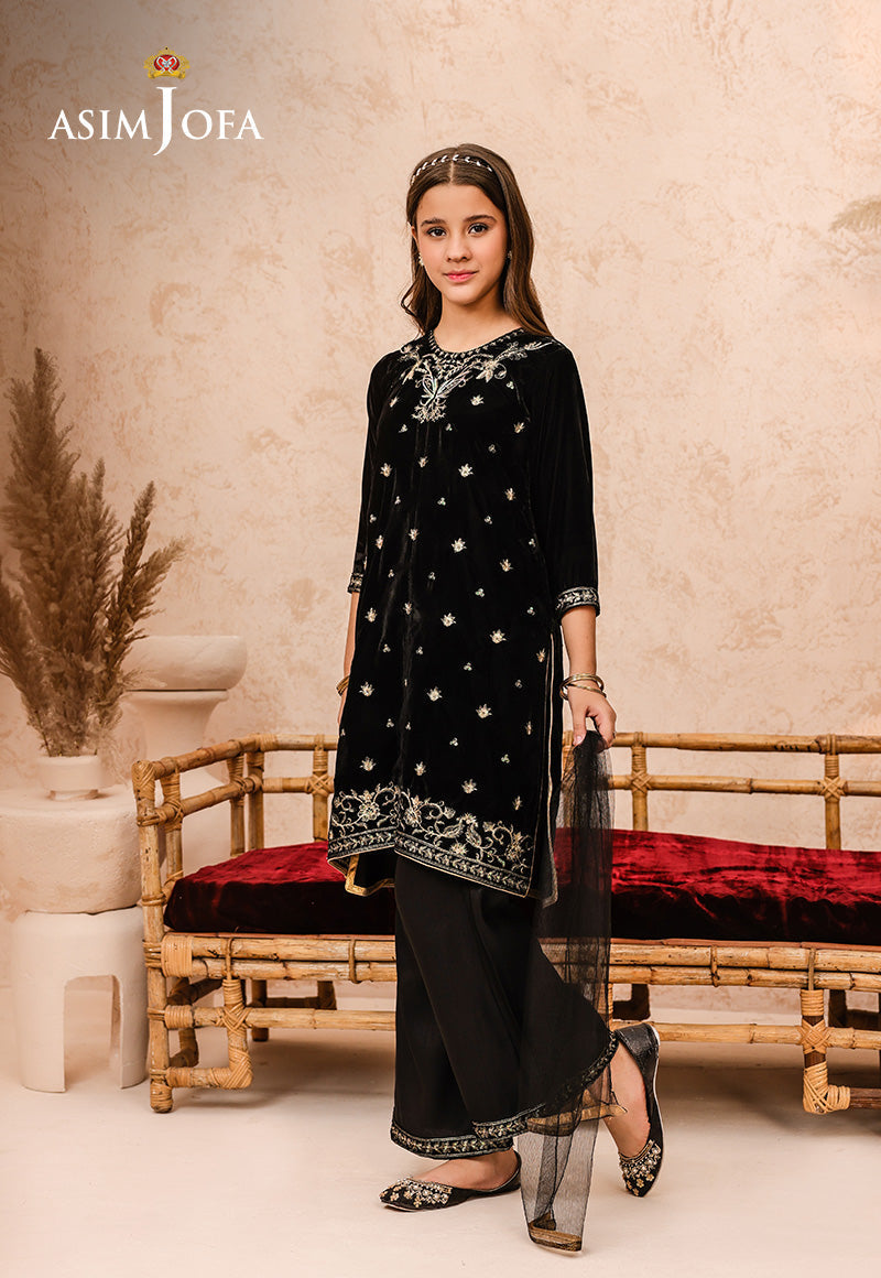 Asim Jofa | Velvet Edit | AJKV-01 - Ladies Clothes 