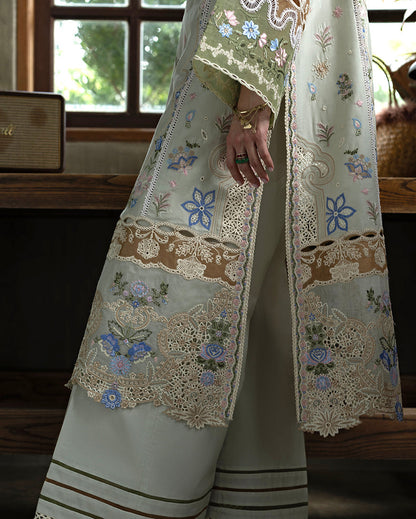 Esmel | Mon Tresor Luxe Lawn 26 | Perla - Luxury Dress - available at Maria Faisal in UK and USA.