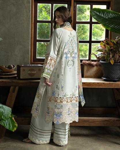 Esmel | Mon Tresor Luxe Lawn 26 | Perla - Luxury Dress - available at Maria Faisal in UK and USA.