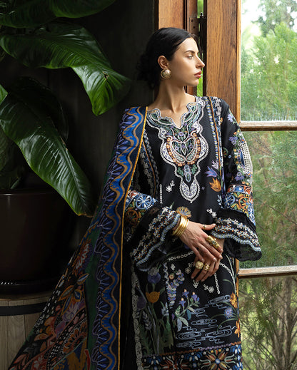 Esmel | Mon Tresor Luxe Lawn 26 | Sia - Luxury Dress - available at Maria Faisal in UK and USA.