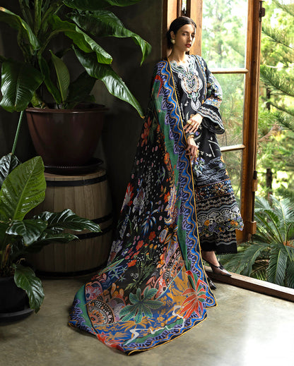 Esmel | Mon Tresor Luxe Lawn 26 | Sia - Luxury Dress - available at Maria Faisal in UK and USA.