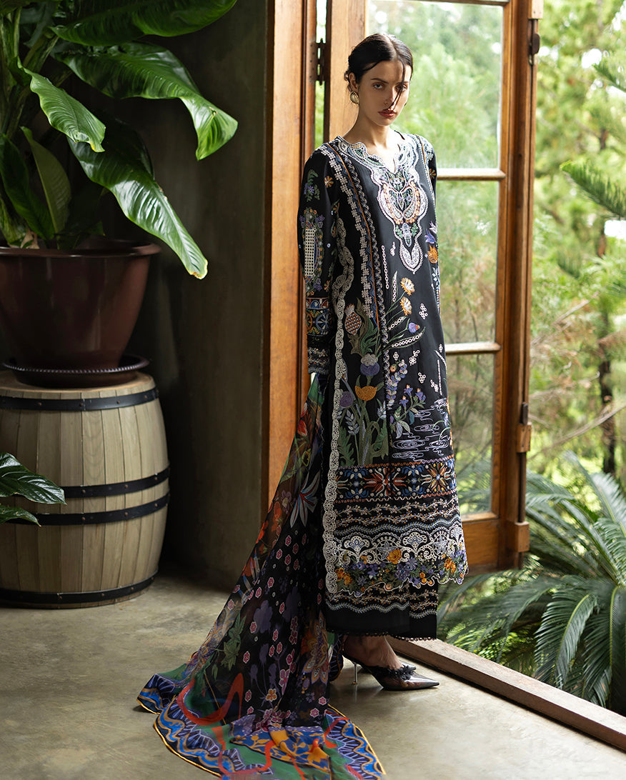 Esmel | Mon Tresor Luxe Lawn 26 | Sia - Luxury Dress - available at Maria Faisal in UK and USA.