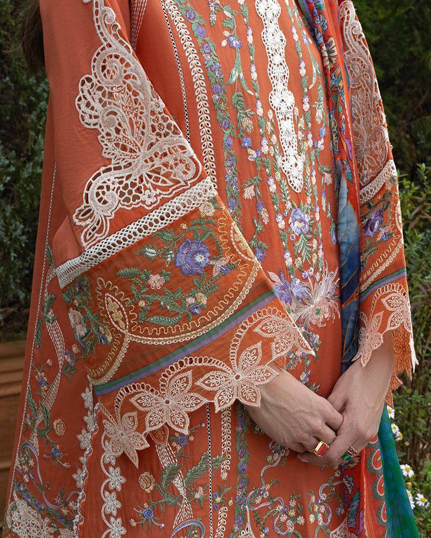Esmel | Mon Tresor Luxe Lawn 26 | Vita - Luxury Dress - available at Maria Faisal in UK and USA.