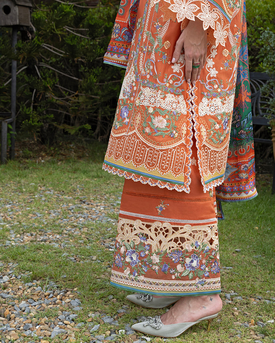 Esmel | Mon Tresor Luxe Lawn 26 | Vita - Luxury Dress - available at Maria Faisal in UK and USA.