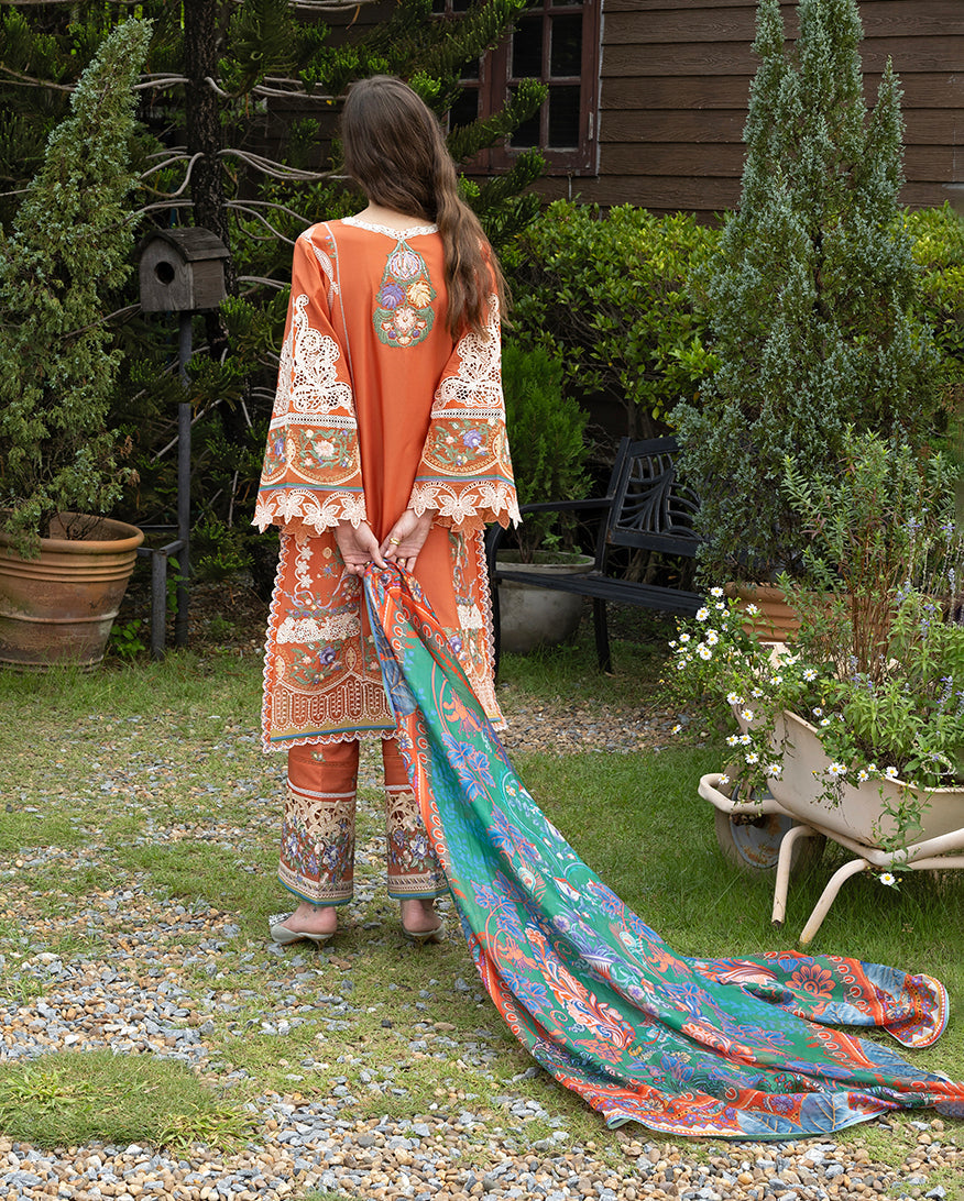 Esmel | Mon Tresor Luxe Lawn 26 | Vita - Luxury Dress - available at Maria Faisal in UK and USA.