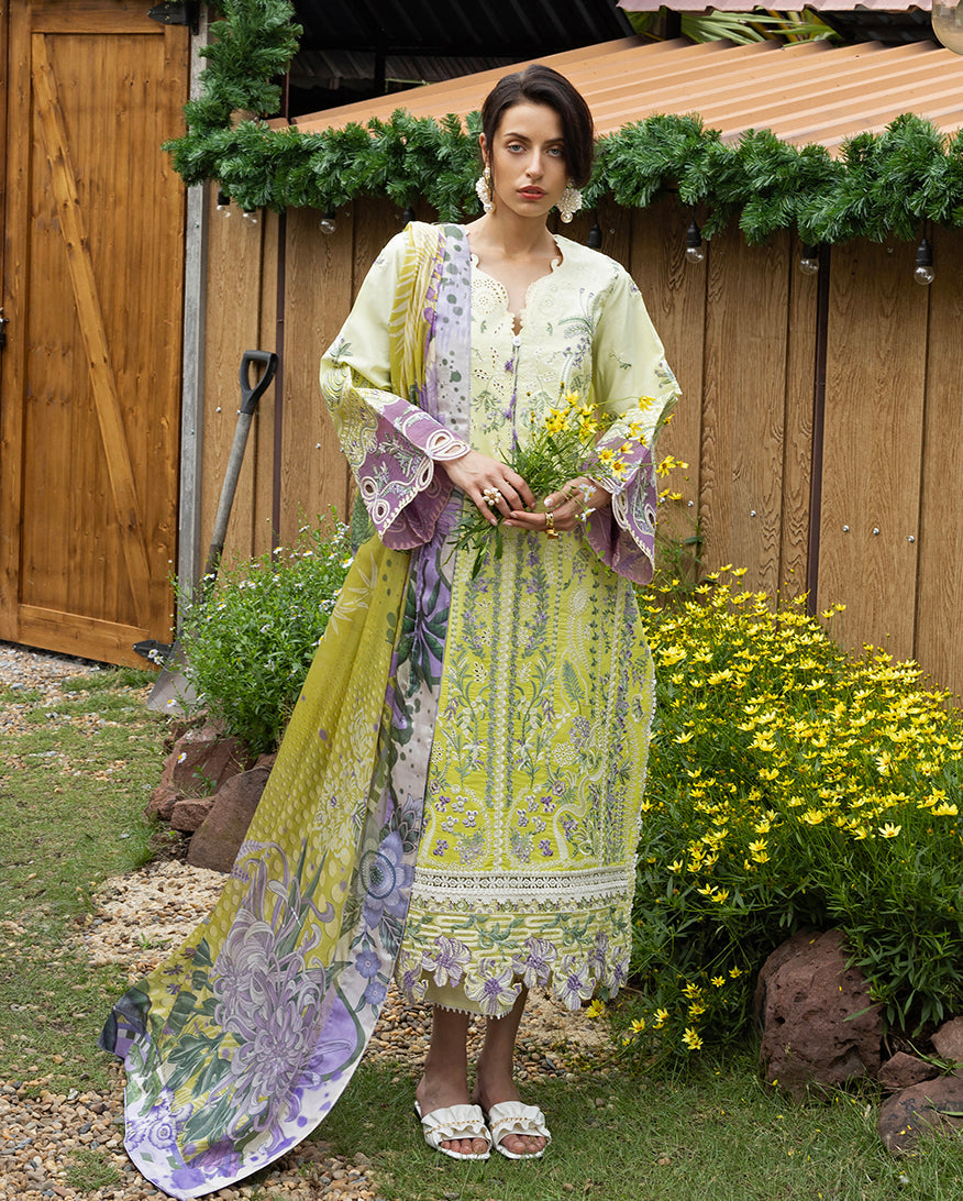 Esmel | Mon Tresor Luxe Lawn 26 | Fia - Luxury Dress - available at Maria Faisal in UK and USA.
