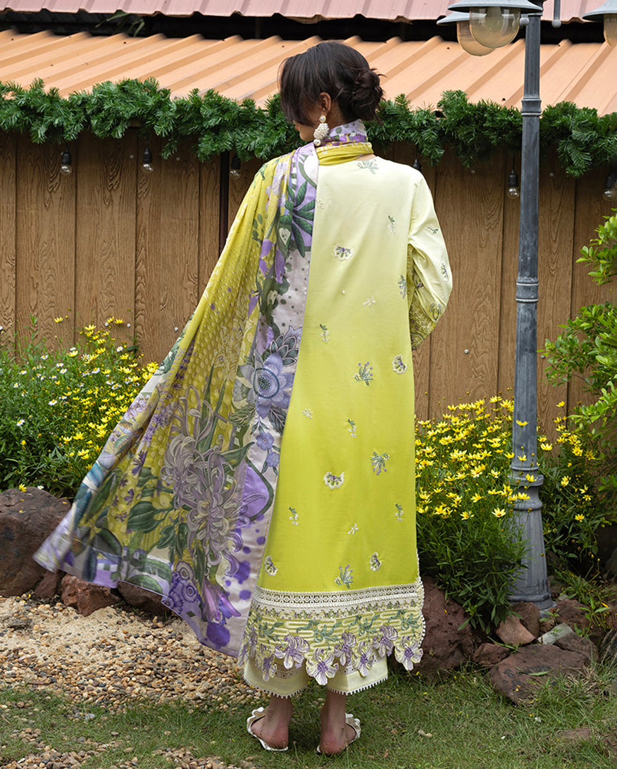 Esmel | Mon Tresor Luxe Lawn 26 | Fia - Luxury Dress - available at Maria Faisal in UK and USA.