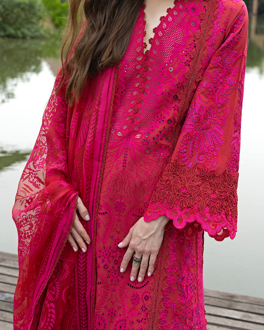 Esmel | Mon Tresor Luxe Lawn 26 | Rina - Luxury Dress - available at Maria Faisal in UK and USA.