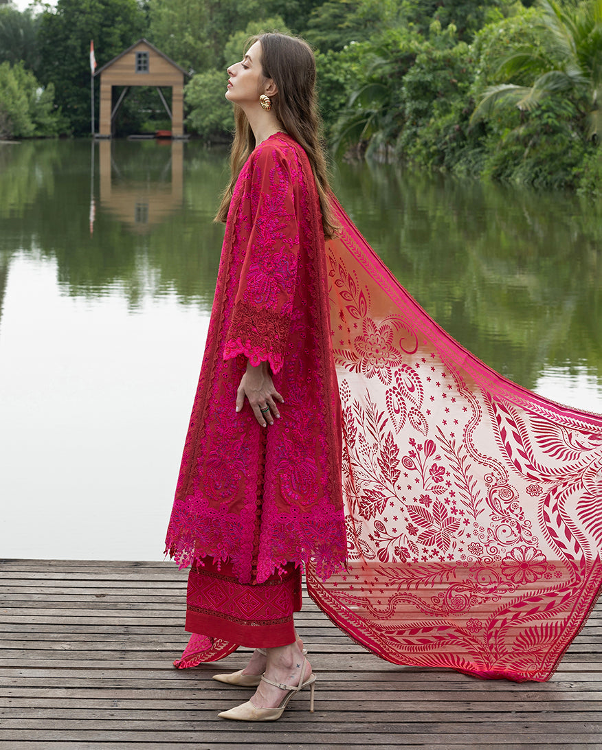 Esmel | Mon Tresor Luxe Lawn 26 | Rina - Luxury Dress - available at Maria Faisal in UK and USA.
