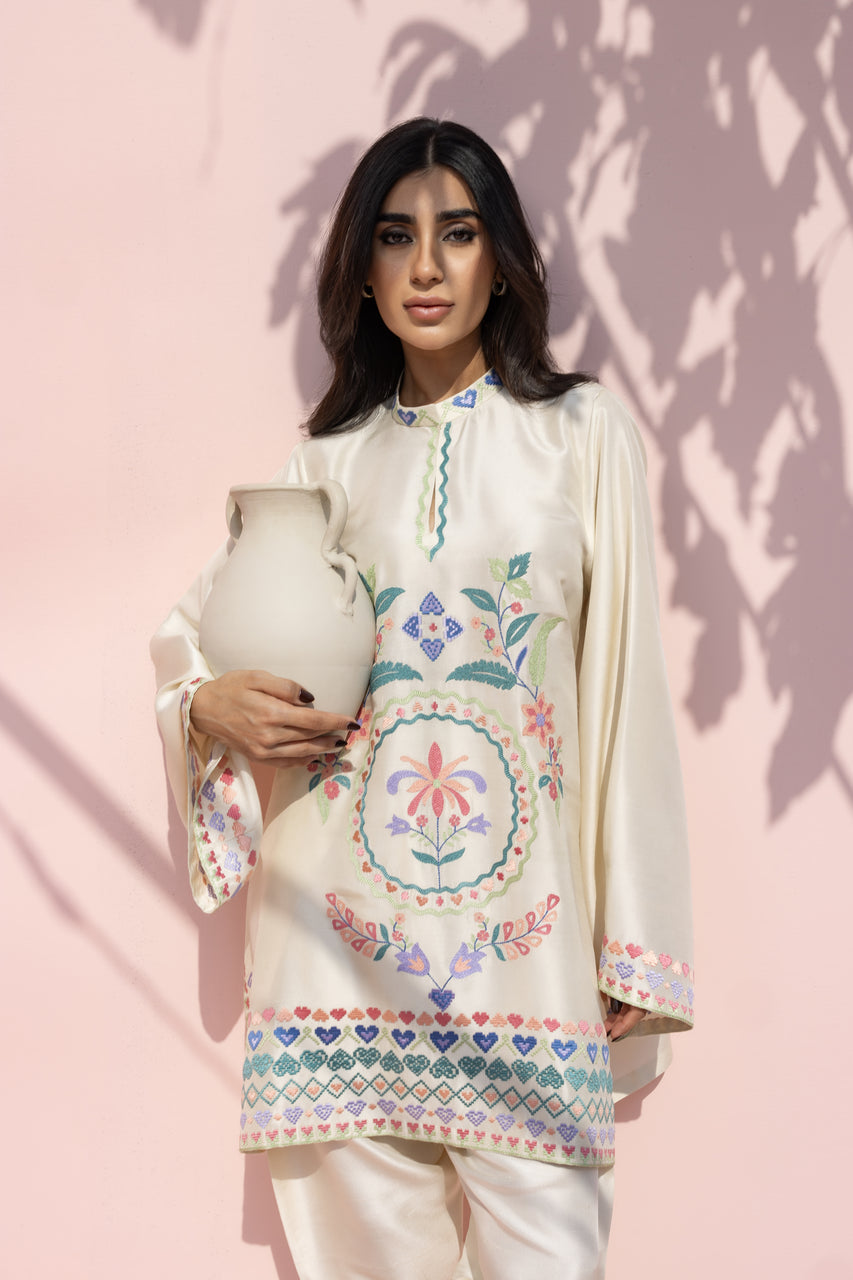 Sania Maskatiya | Eid ul Adha Edit | Kami - Luxury Dress - available at Maria Faisal in UK and USA.