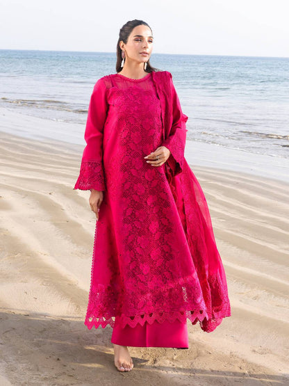 Faiza Faisal | Marine Luxury Lawn 25 | AROHA by Maria Faisal - Registered Vendor of : Faiza Faisal - type : Ladies Clothes - 100% original wedding dresses