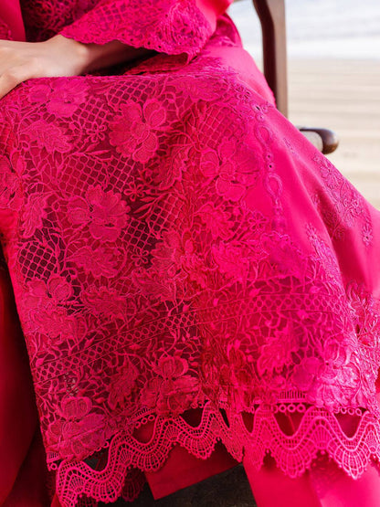 Faiza Faisal | Marine Luxury Lawn 25 | AROHA by Maria Faisal - Registered Vendor of : Faiza Faisal - type : Ladies Clothes - 100% original wedding dresses