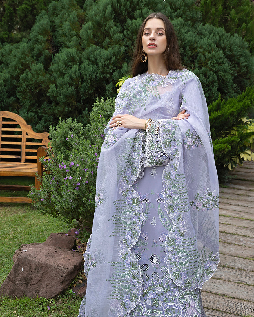 Esmel | Mon Tresor Luxe Lawn 26 | Vera - Luxury Dress - available at Maria Faisal in UK and USA.