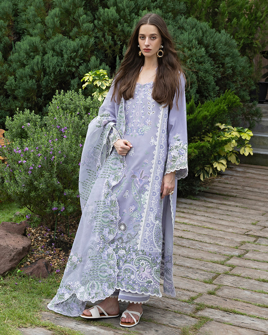 Esmel | Mon Tresor Luxe Lawn 26 | Vera - Luxury Dress - available at Maria Faisal in UK and USA.